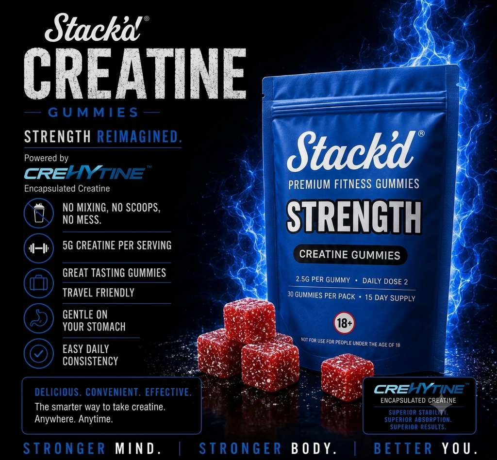 Stack'd Creatine Gummy 2.5g